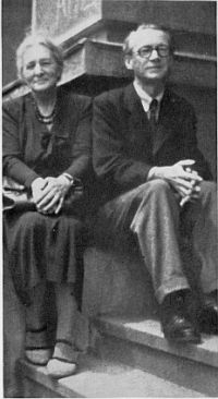 Plate 4: Edwin Muir and his wife at Marienbad