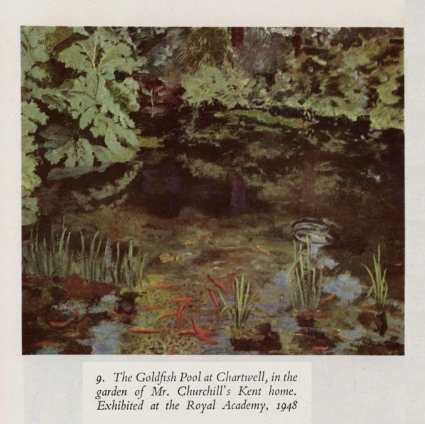 The Goldfish Pool at Chartwell